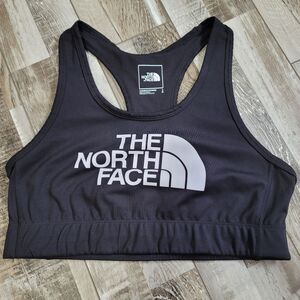 The North Face Black Sports Bra Size Large